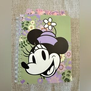 Disney Minnie Mouse Floral Notebook NWT